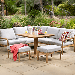 Extra image of Hartman Sahara Square Corner Sofa Set with Adjustable Table