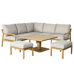 Extra image of Hartman Sahara Square Corner Sofa Set with Adjustable Table