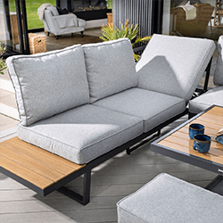 Extra image of Hartman Sonas Square Corner Platform Set in Matt Xerix / Haze
