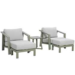 Extra image of Hartman Alora Companion Set in Sage / Moon