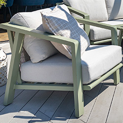 Image of Hartman Alora Lounge Chair in Sage / Moon