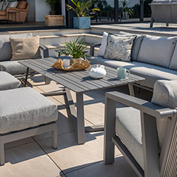 Extra image of Hartman Alora 3 Seat Sofa Lounge Set in Taupe / Moon