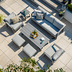 Extra image of Hartman Alora 3 Seat Sofa Lounge Set in Taupe / Moon