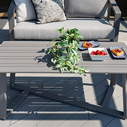 Extra image of Hartman Alora 2 Seat Sofa Lounge Set in Taupe / Moon