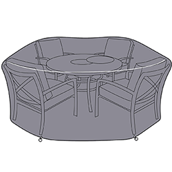 Image of Hartman Amalfi Lounge 4 Seat Round Cover