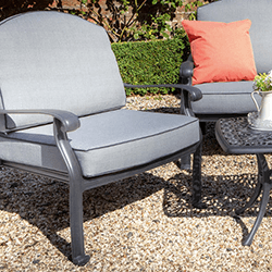 Extra image of Hartman Amalfi Lounge Chair in Antique Grey/Platinum