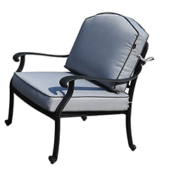 Image of Hartman Amalfi Lounge Chair in Antique Grey/Platinum