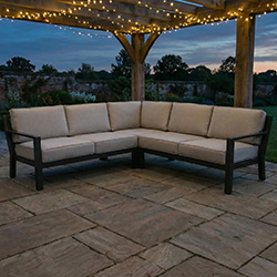 Image of Hartman Apollo Square Corner Sofa Set ONLY - NO TABLE