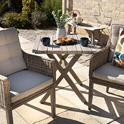 Extra image of Hartman Arley Weave Square Bistro Set