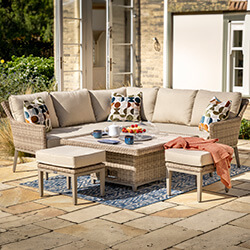 Image of Hartman Arley Weave Square Corner Sofa Set