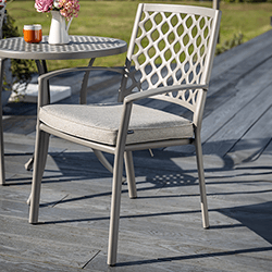 Image of Hartman Avebury Dining Chair with Cushion - Crimini / Moon