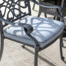 Small Image of Hartman Capri Replacement Seat Cushion - Platinum