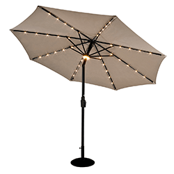 Extra image of Hartman Elite 3m Round Parasol - Xerix/Dove