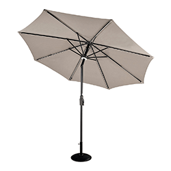 Extra image of Hartman Elite 3m Round Parasol - Xerix/Dove