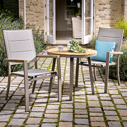 Image of Hartman Ezra Bistro Set in Latte