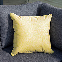 Small Image of Hartman Ochre Yellow 45cm Square Waterproof Scatter Cushion