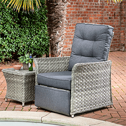 Extra image of Hartman Heritage Gravity Relaxer Companion Set in Ash/Slate