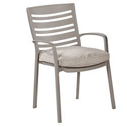 Extra image of Hartman Lyra Dining Chair with Cushion in Crimini / Moon