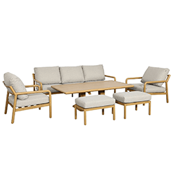 Extra image of Hartman Sahara 3 Seat Sofa Lounge Set with Adjustable Table