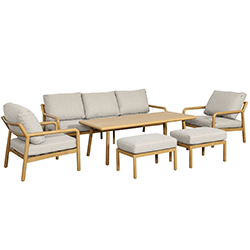 Extra image of Hartman Sahara 3 Seat Sofa Lounge Set with Coffee Table