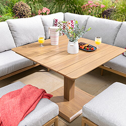 Extra image of Hartman Sahara Square Corner Sofa Set with Adjustable Table