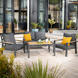 Image of Hartman Sonas 2 Seat Sofa Lounge Set in Matt Xerix / Harris