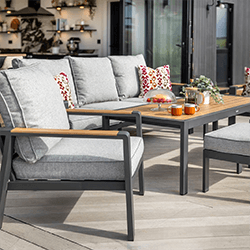 Extra image of Hartman Sonas 3 Seat Lounge Set in Matt Xerix / Haze