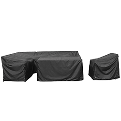 Image of Hartman Sonas Rectangular Corner Sofa Set Covers