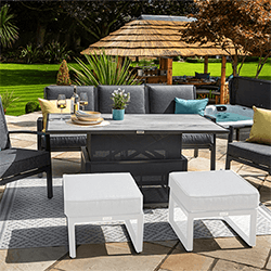 Extra image of Hartman Vienna Lounge Set with Gas Adjustable Table - Xerix/Slate