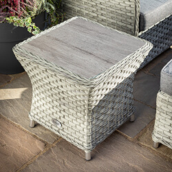 Extra image of Hartman Heritage Reclining Companion Set in Ash / Slate with Tuscan Ceramic Glass Topped Table