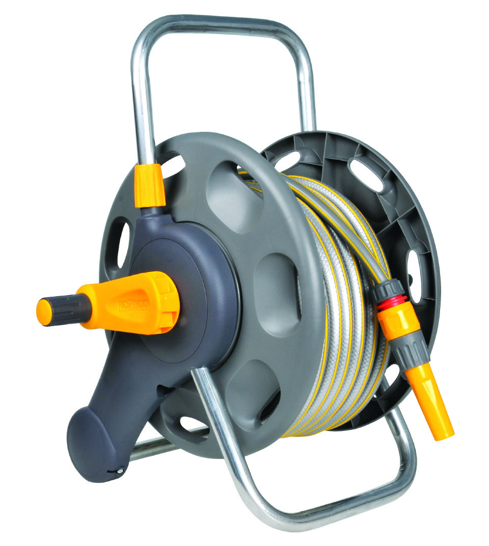 Hozelock 45m 2 in 1 Reel with 25m Hose - £45.99 | Garden4Less UK Shop
