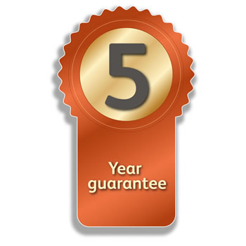 5 Year Warranty