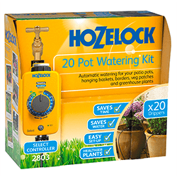Image of Hozelock 20 Pot Automatic Watering Kit with Select Timer