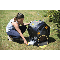 Extra image of Hozelock Easy Mix  2 in 1 Composter