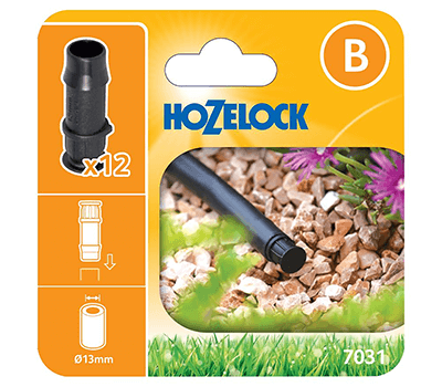 Image of Hozelock End Caps for 13mm Supply Tube - Pack of 12