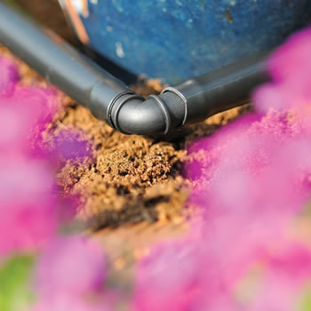 Image of Hozelock Micro Irrigation Elbow Connector - 2766