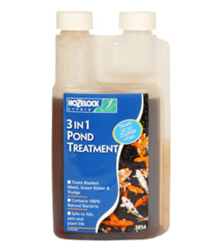 Image of Hozelock 3 in 1 Pond Treatment