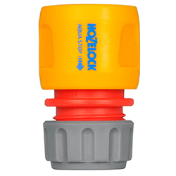 Image of Hozelock Hose End Aqua Stop Connector - 2185