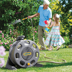 Extra image of Hozelock 30m Capacity Free Standing Hose Reel - 2410