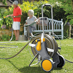 Extra image of Hozelock 90m Metal Hose Cart - 2460