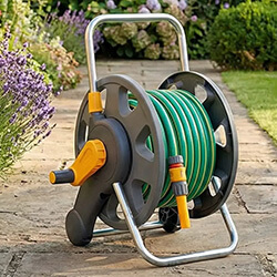 Extra image of Hozelock Hose Reel with 30m Ultraflex Hose - 2499
