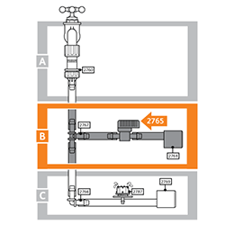 Extra image of Hozelock Micro Irrigation Flow Control Valve - 2765