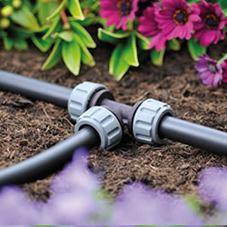 Small Image of Hozelock Micro Irrigation 13mm T Piece - Pack of 2