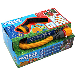 Image of Hozelock Wonderhoze 15m Expandable Hose with Gun