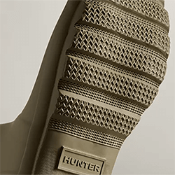 Extra image of Hunter Women's Original Short Wellington Boot - Olive Green