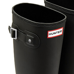 Extra image of Women's Original Tall Hunter Boots in Black - UK 6