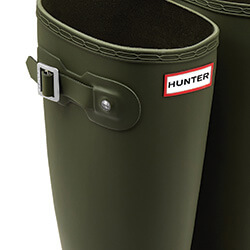 Extra image of Women's Original Tall Hunter Boots in Dark Olive