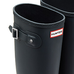 Extra image of Women's Original Tall Hunter Boots in Navy - UK 7