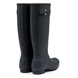 Extra image of Women's Original Tall Hunter Boots in Navy - UK 7