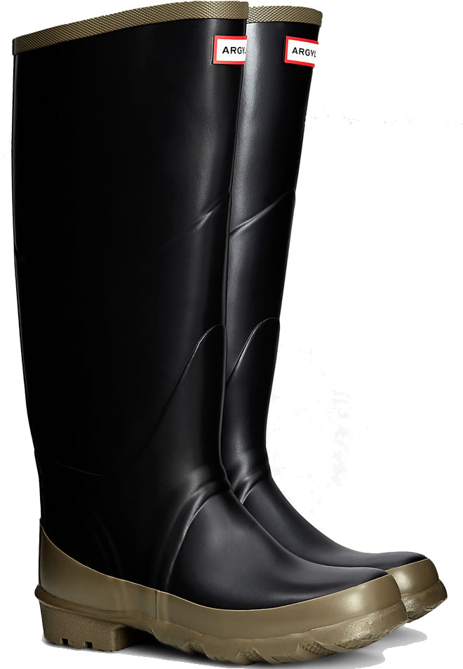 argyll wellington boots